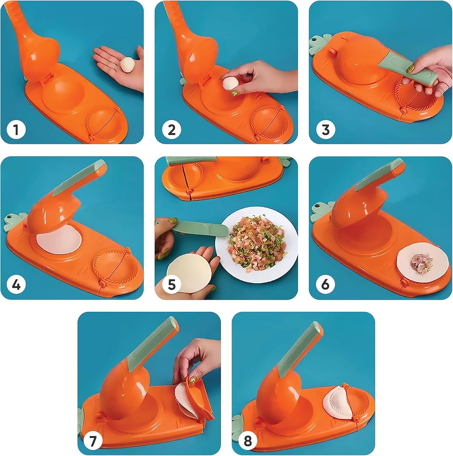 MÁQUINA DE EMPANADAS 2 EN 1 + ENVÍO GRATIS