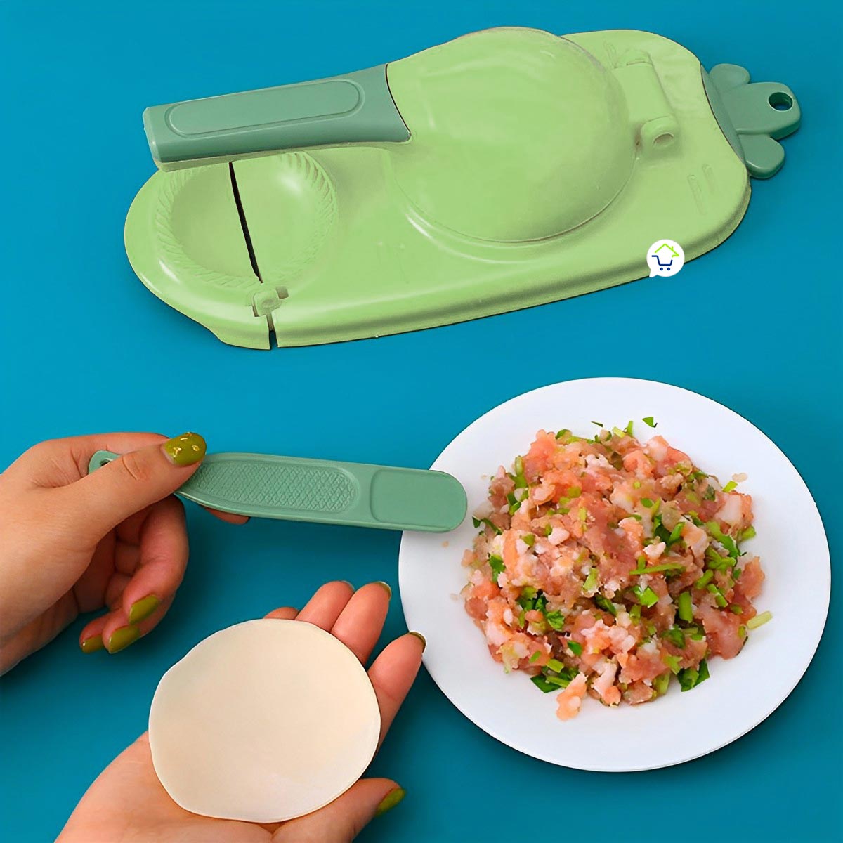 MÁQUINA DE EMPANADAS 2 EN 1 + ENVÍO GRATIS