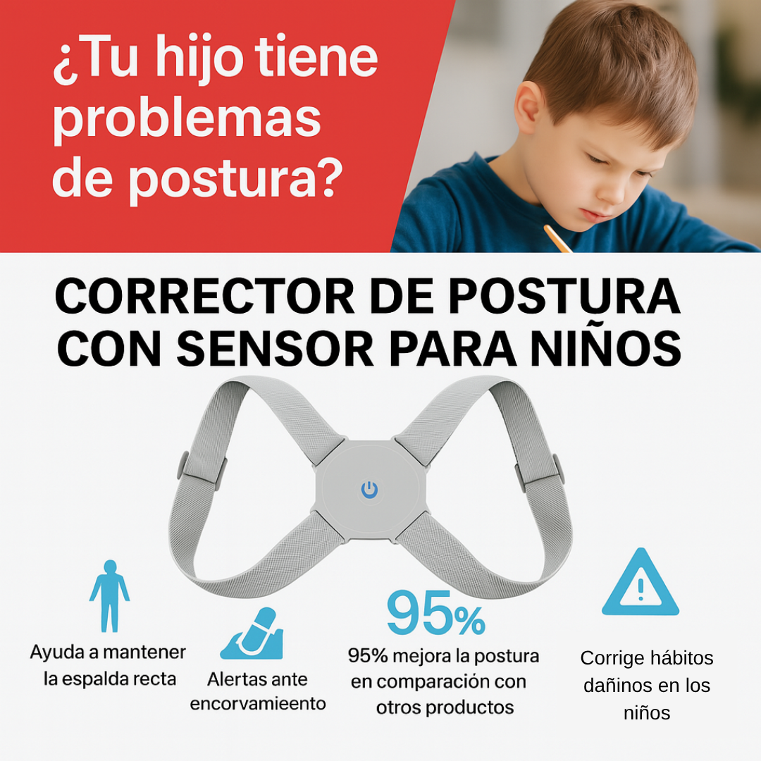 Corrector de Postura con Sensor Inteligente